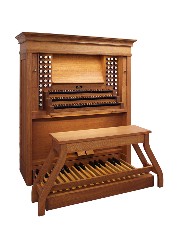 Menuett III met trekregisters